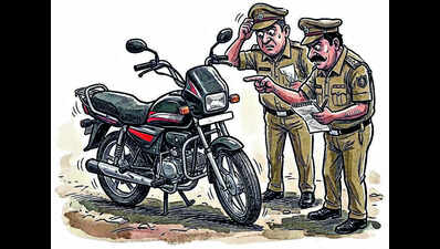 In dry Guj, FIR names motorcycle as accused in prohibition case