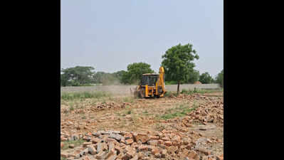 Anti-encroachment drive by GNIDA frees 40k sqm of notified land in Bhanauta