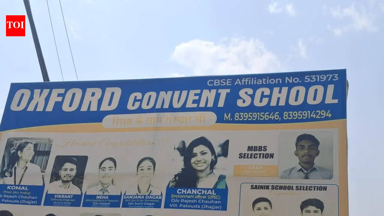 Student held for NEET paper leak is on school’s banner of top achievers