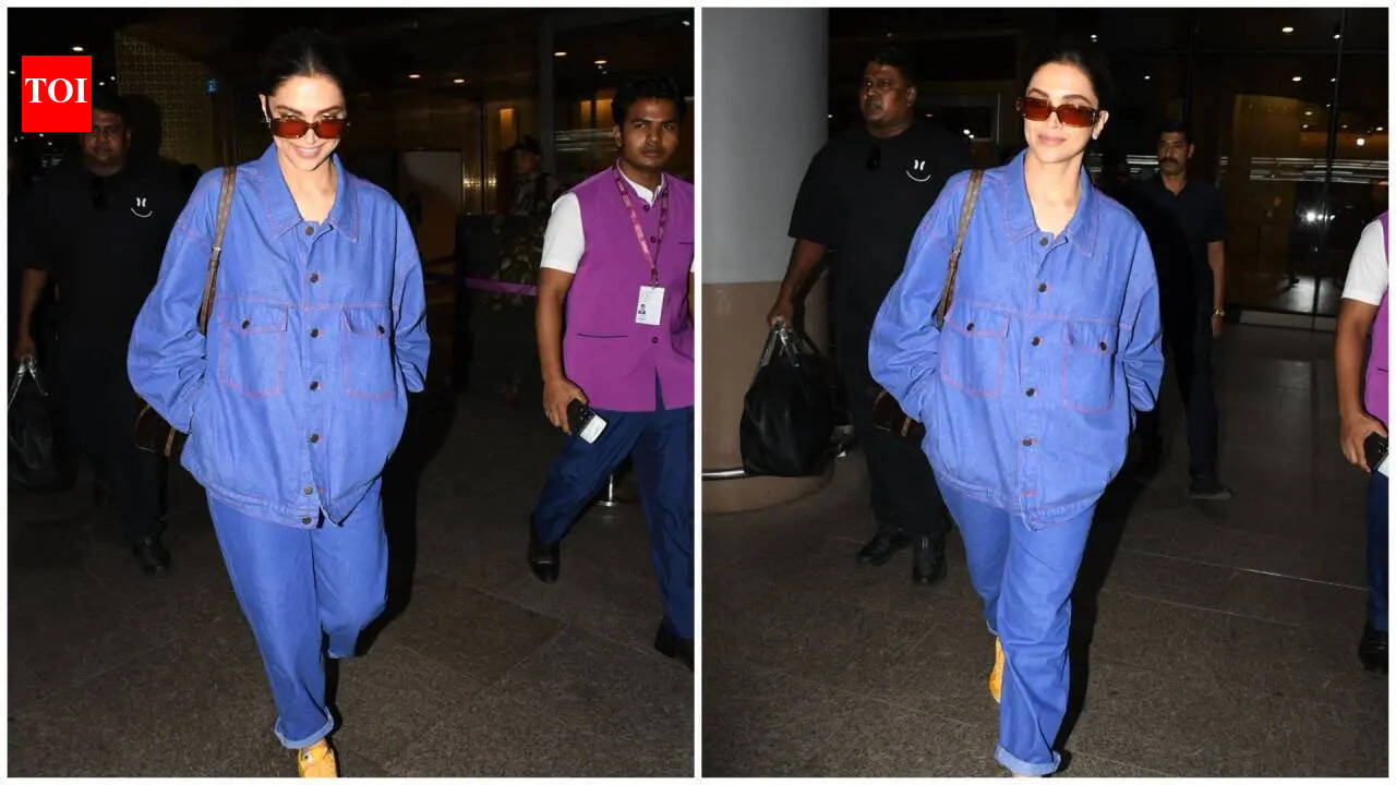 शाहरुख खान के साथ किंग के केप टाउन शेड्यूल के बाद मुंबई लौटते ही मां बनने वाली अभिनेत्री दीपिका पादुकोण के चेहरे पर गर्भावस्था की चमक झलक रही है | हिंदी मूवी समाचार