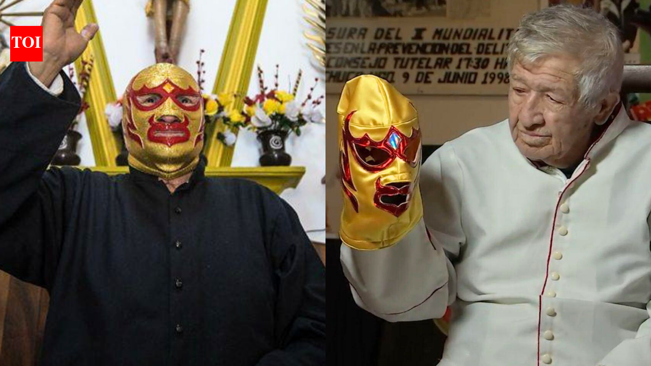By day a priest, by night a wrestler: Meet the Mexican hero who raised money for an orphanage by fighting in wrestling rings