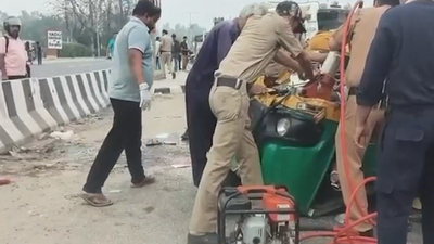 3 killed, including child, in Delhi’s Alipur hit-and-run; dumper driver held