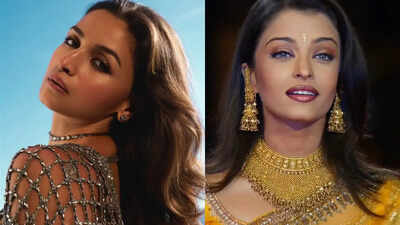 Alia Bhatt picks Aishwarya Rai’s yellow saree look for ‘Devdas’ premiere as MOST ICONIC Cannes look ﻿ | – The Times of India