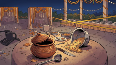 No biryani for dinner, wedding turns into war zone in Ahmedabad