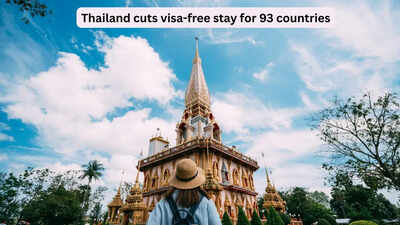 Thailand cuts visa-free stay for 93 countries; see if India is on the list and what it means for travellers