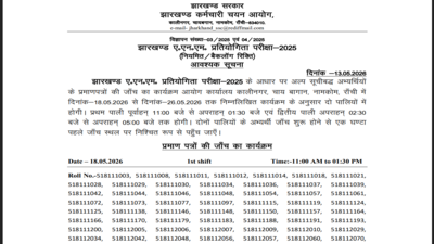 JSSC ANM result 2026 out at jssc.jharkhand.com: Direct link to download scorecards here
