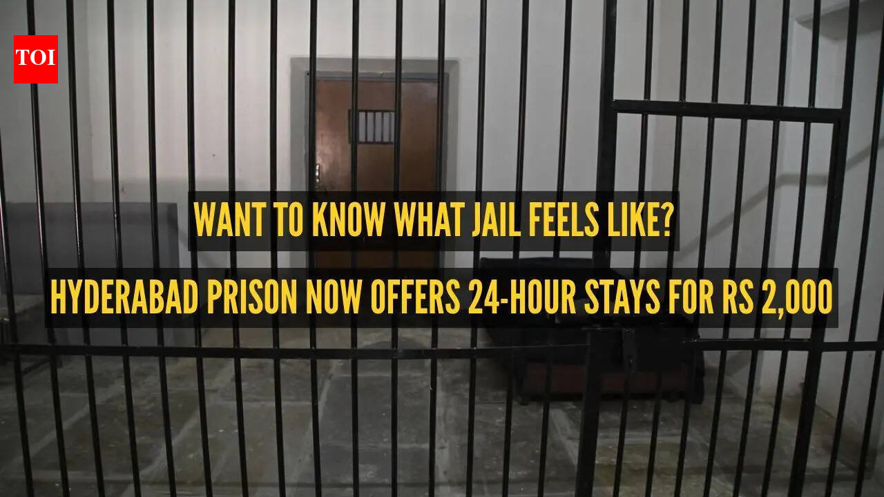 Want to know what jail feels like? Hyderabad prison now offers 24-hour stays for Rs 2,000
