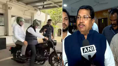 'Bullet's PUC has expired': Congress takes swipe at Devendra Fadnavis’ motorcycle ride to Vidhan Bhavan