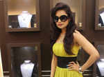 Yuvika Chaudhary @ D'damas store