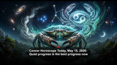 Cancer Horoscope Today, May 15, 2026: Quiet progress is the best progress now