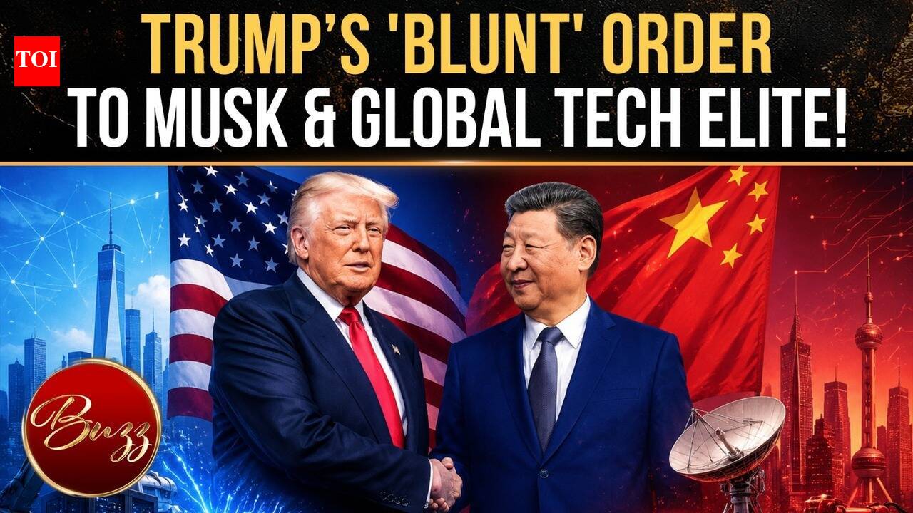 'Only The Top': Trump's Bizarre Demand Before Bringing Musk, Cook & Tech Titans To Xi Meeting - Times of India Videos
