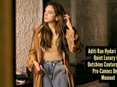 Aditi Rao Hydari just landed in Cannes and her denim airport look already screams red carpet royalty