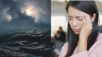 What is seasickness? How can one feel sick by looking at water?