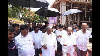 CM inspects key projects in Mysuru