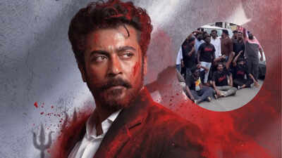 Suriya fans erupt in protest in Puducherry after last-minute delay of ‘Karuppu’ release