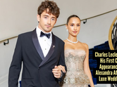 F1 star Charles Leclerc debuts his newlywed era with wife Alexandra at the Cannes Film Festival, serving Monaco royalty energy