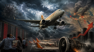 Flying through unending turbulence: For Indian airlines one crisis lands, another takes off
