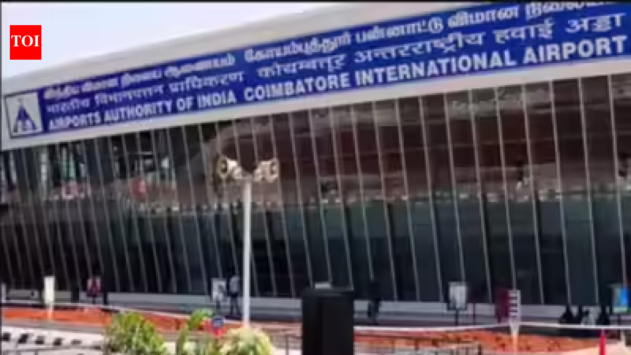 Flight operations suspended at Coimbatore airport following wall collapse