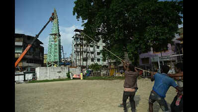 11 months after Cal HC order, KMC razes Garia clock tower