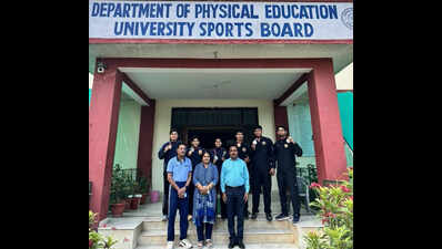 Rajasthan University wushu team wins eight medals at All India Inter-University Championship in Kashmir