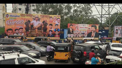 TVK digital banners continue to clutter Trichy
