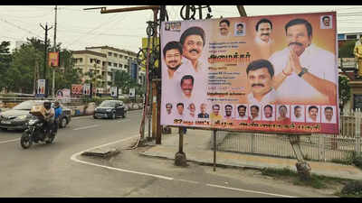 TVK digital banners continue to clutter Trichy