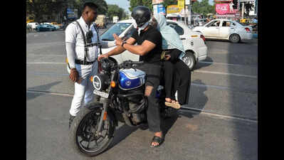 775 helmetless riders nabbed on 4th day of drive
