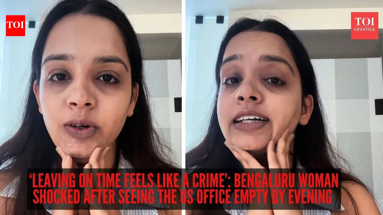 ‘Leaving on time feels like a crime’: Bengaluru woman shocked after seeing the US office empty by evening