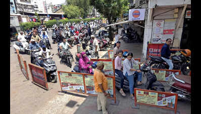 Fuel rush grips city as rumours of price hike spark panic buying