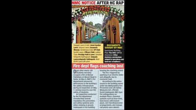 Civil Lines lawns under lens as NMC seeks fire NOCs & building plans