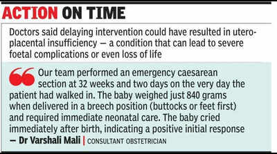 Urgent intervention saves woman, baby in silent but critical IVF pregnancy case