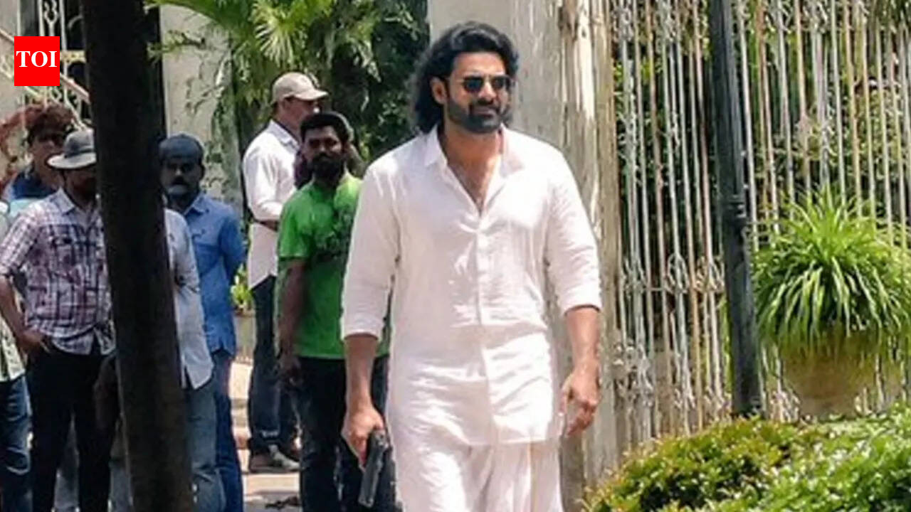 Prabhas SPOTTED on Sandeep Reddy Vanga's 'Spirit' sets in Kompally - Pic