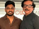 Priyadarshan meets cricketer Sanju Samson