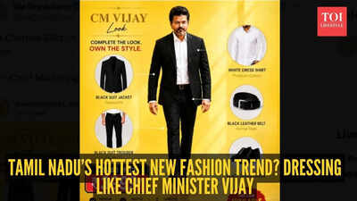 Vijay’s ‘Chief Minister Style’ is going viral - This Tamil Nadu store is already selling the look