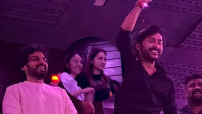 'Karuppu' finally releases; Suriya's film call Vijay ‘Chief Minister,’ Trisha, RJ Balaji, and Karthi join the FDFS