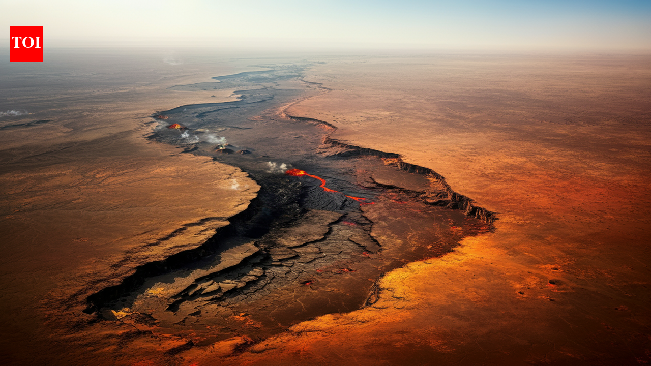 Scientists uncover a 60-mile hidden network beneath Africa that is still growing