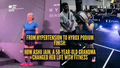 From hypertension to Hyrox podium finish: Ashu Jain, a 58-year-old grandma almost quit before the big win that changed her life