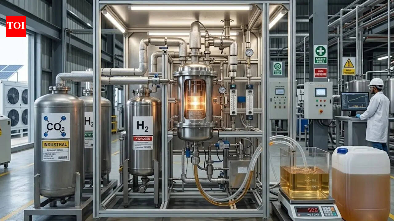 This newly developed technology is turning carbon dioxide into 110 pounds of daily fuel