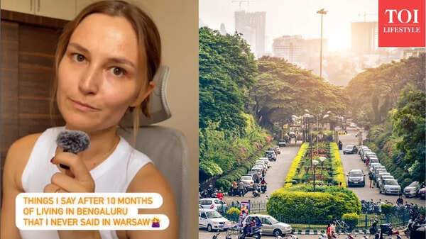 Polish woman shocked by what she says after living in Bengaluru for 10 months