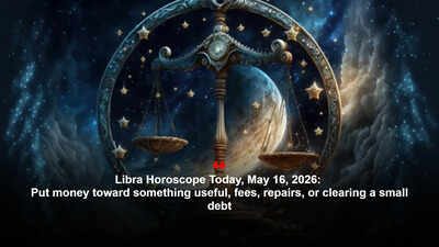 Libra Horoscope Today, May 16, 2026: Put money toward something useful, fees, repairs, or clearing a small debt