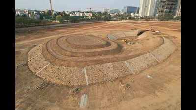 Greater Bengaluru Authority recovers encroached land at Hebbal and Nagawara lakes