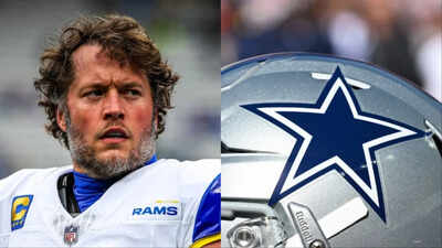 Dallas Cowboys fan the flames by linking Los Angeles Rams QB Matthew Stafford’s wife Kelly to Ty Simpson in their 2026 schedule release