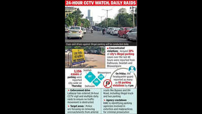 Sdah, CBD, Bhowanipore lead parking violations