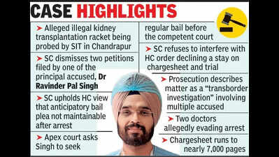 SC Refuses Relief To Chandrapur Kidney Transplant Racket Accused