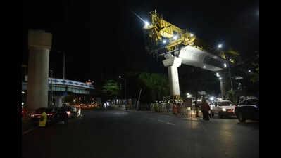 Chingrighata viaduct work resumes after 15 months
