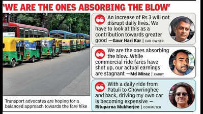 Buses, autos demand fare hike as diesel price crosses 95 mark
