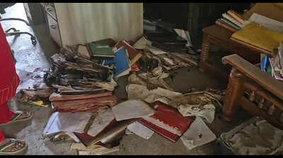 Fire guts record room at Faridabad govt school, files destroyed