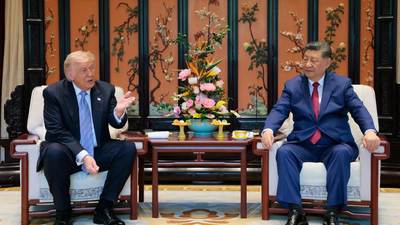 '2 great countries': Donald Trump hails meeting with Xi as 'G-2 moment'