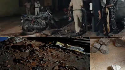 Mob pelts stones at police outpost over loudspeaker in West Bengal's Asansol; 3 cops injured