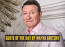 Quote of the day by Wayne Gretzky: 'You miss 100% of the shots you don&rsquo;t take'